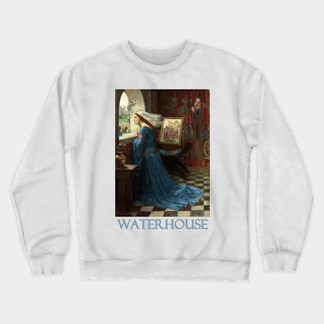 Fair Rosamund by John W Waterhouse Crewneck Sweatshirt by Naves